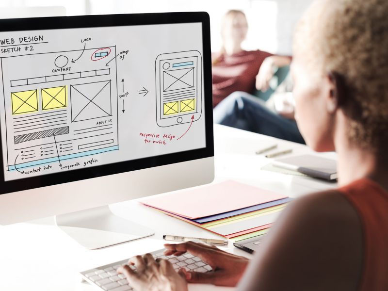 Web Design Online Technology Content Concept